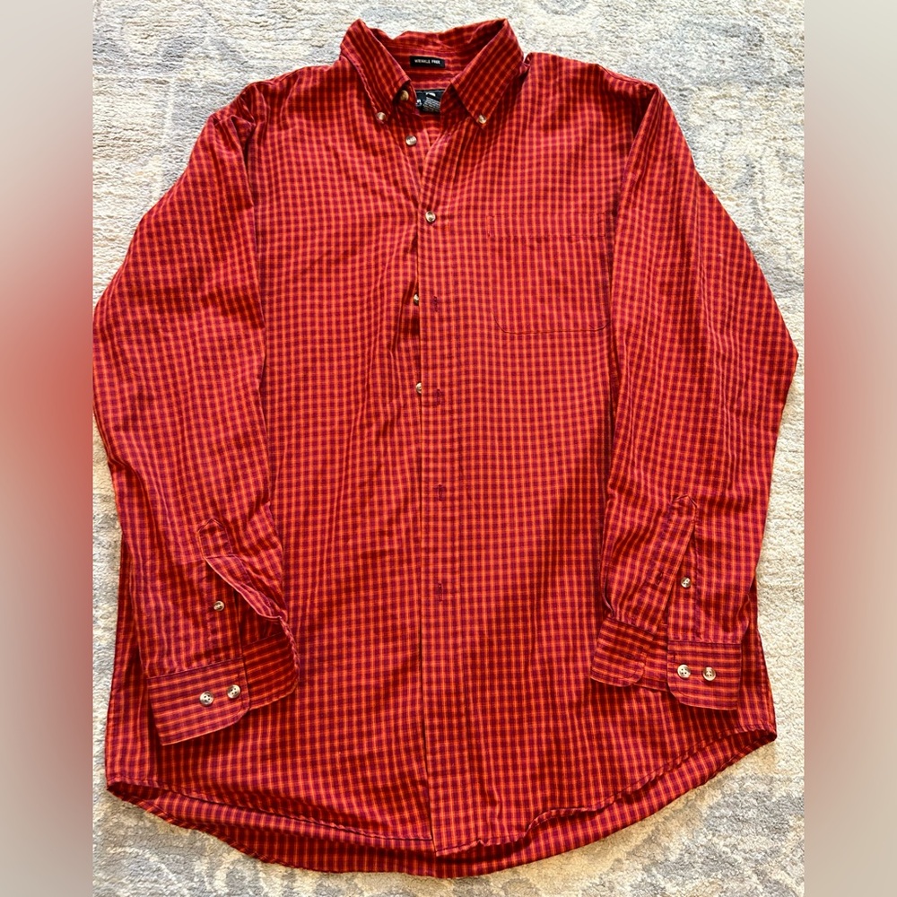 Men’s long sleeve button up